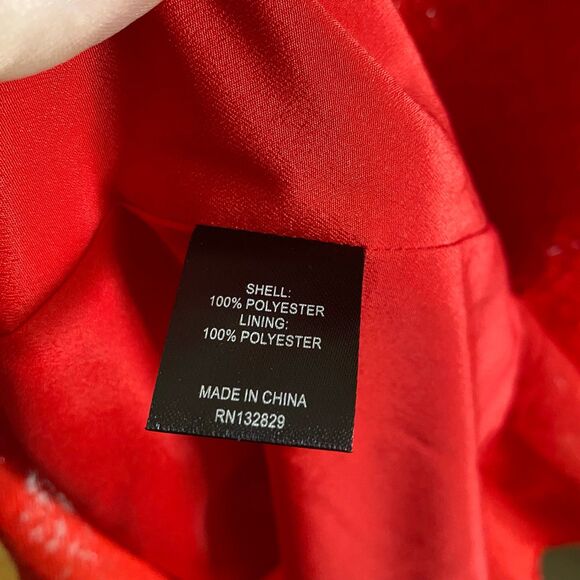 House of Harlow 1960 x REVOLVE Justina Maxi Dress Red Medium NWT Holiday Party - Picture 9 of 12